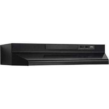 Picture of BROAN-NUTONE F403023 Range Hood, Black Ducted, 30-In. (EA)