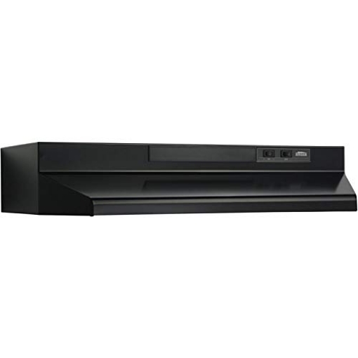 Picture of BROAN-NUTONE F403023 Range Hood, Black Ducted, 30-In. (EA)