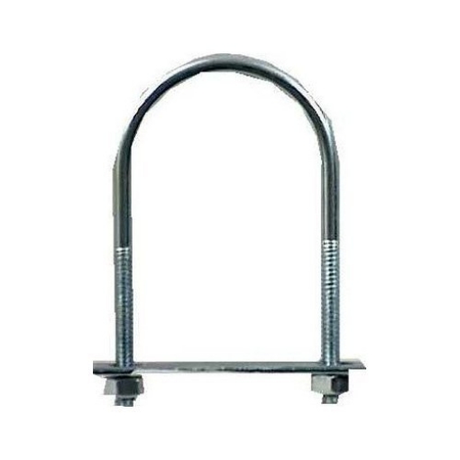 Picture of ACE TRADING - BH 10 02-3450-105 Hampton 1/4 in. x 2 in. W x 3-1/2 in. L Coarse Zinc-Plated Steel U-Bolt (PK-10-EA)