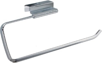 Picture of IDESIGN 29750 iDesign Forma Paper Towel Holder for Kitchen - Over Cabinet, Brushed Stainless Steel 0.7" x 12.8" x 7.1" (EA)