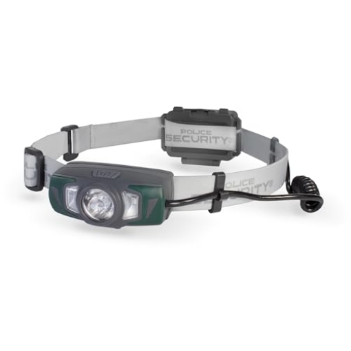 Picture of LB MARKETING INC 97743 Police Security Twin Power® 550 Lumen LED Headlamp – Dual Power Technology, Rechargeable & AAA Backup, 150m Beam Distance, 14-Hour Runtime, Hands-Free Head Light for Work, Camping & Emergencies (EA)