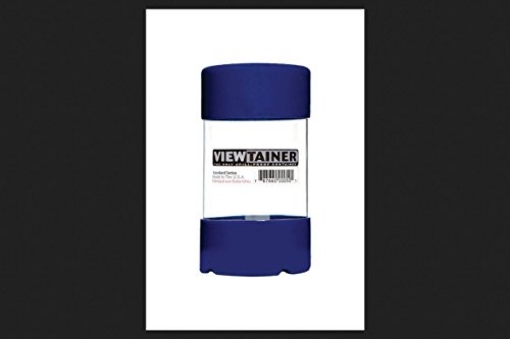 Picture of ARQ ENTERPRISES INC CC27505 Viewtainer 3 in. L x 3 in. W x 5 in. H Slit Top Container Plastic Blue (PK-15-EA)