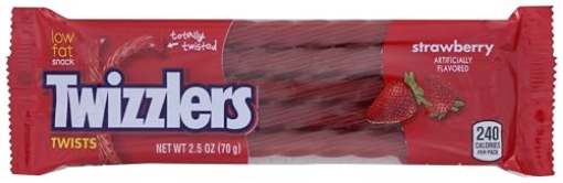 Picture of HRS 3400054412 Twizzlers, Strawberry Twists (72 Count) (PK-18-EA)