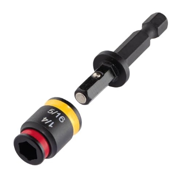 Picture of Malco IMSHC Malco C-RHEX 1/4" & 5/16" SAE 2in Shaft Length, Cleanable, Reversible, Magnetic Hex Chuck Driver| Bit-Tip & Zip-in Driver Bit | Magnetic Flip Bit Driver, Flip Socket Driver (MSHC) (EA)