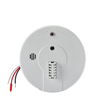 Picture of Kidde HD135F Kidde Heat Detector, Hardwired with Battery Backup & 2 LEDs, Interconnect Capability, Ideal for Garages (EA)