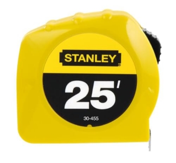 Picture of STANLEY Engineered Fastening 30-455 STANLEY Tape Measure, 25-Foot (30-455) (EA)