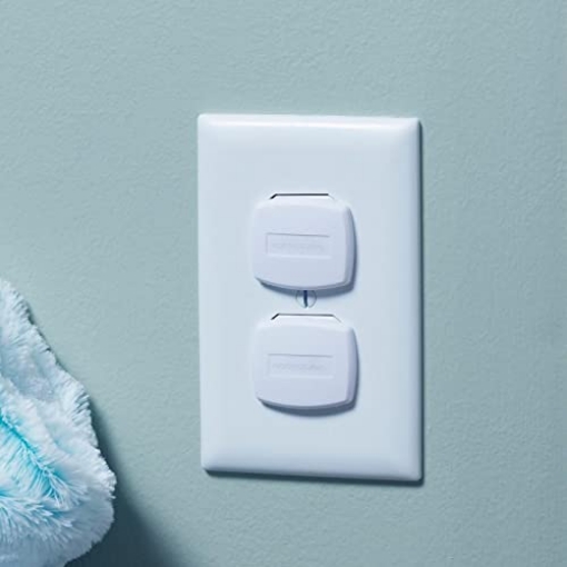 Picture of NORTH STATES 6142 Toddleroo by North States - Plug Protectors for Baby Proofing Outlets: Child Proof Outlet Covers - 36 Pack - Soft White (EA)