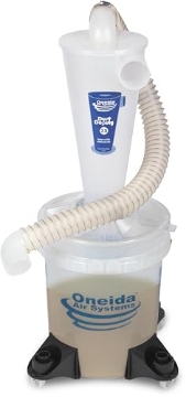 Picture of ONEIDA AIR SYSTEMS INC AXD000004A Oneida Air Systems Dust Deputy Deluxe Cyclone Separator Kit with Collapse-Proof Buckets for Wet/Dry Shop Vacuums (DD Deluxe 5-Gal) (EA)