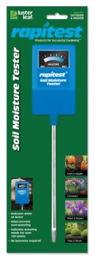 Picture of LUSTER 1810 Luster Leaf/Rapitest Soil Moisture Tester for Containers, Lawns and Gardens (EA)
