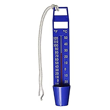 Picture of Jed Pool Tools 20-208 JED Pool Tools Inc 20-208 10-Inch Blue Scoop Pool Thermometer (EA)