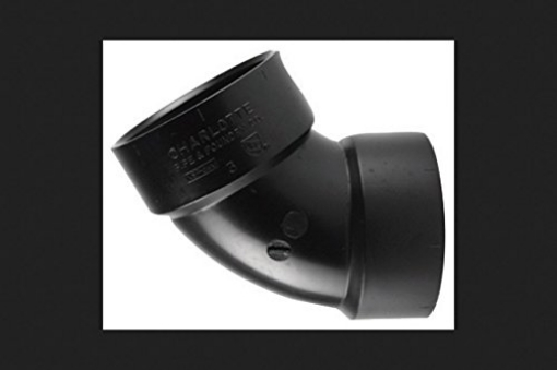 Picture of CHARLOTTE PIPE ABS003190800 Charlotte Pipe Elbow 60 ABS DWV 2" HXH [Misc.] (EA)