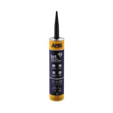 Picture of GARDNER PET GROUP AP-3659 Black Jack Rubr-Seal Gloss Black Rubber Roof & Flashing Cement 10.1 oz. (PK-12-EA)