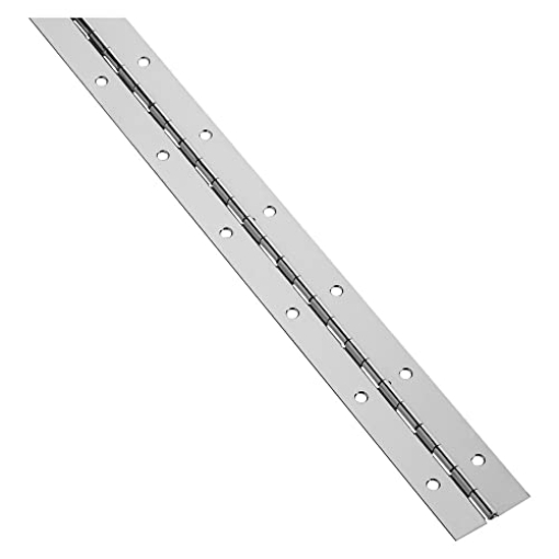 Picture of National/Spectrum Brands N266-957 National Hardware N266-957 V571 Continuous Hinge in Stainless Steel,1-1/2" x 48" (PK-2-EA)
