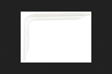 Picture of Knape & Vogt RP-0099-8WT Knape & Vogt John Sterling White Steel Bracket 8 in. L 125 lb. (PK-20-EA)