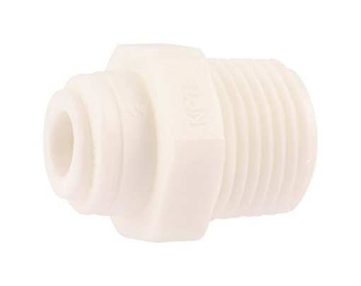 Picture of Shark Industries Ltd 25414 SharkBite Push to Connect Adapter 1/4" (inch) 3 8" (inch) (EA)
