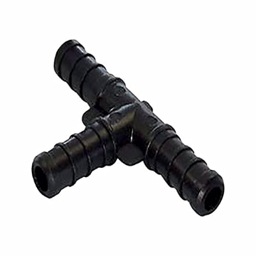 Picture of FLAIR-IT 32831 Ecopoly 32831 PEX Tee, 0.375" ID, Crimp, Plastic (Pack of 5) (EA)