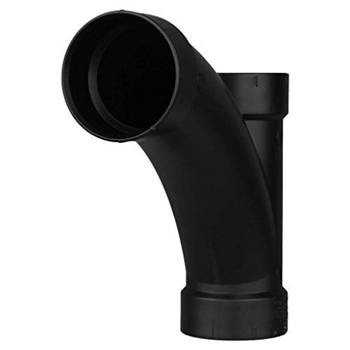 Picture of CHARLOTTE PIPE ABS005011200 CHARLOTTE PIPE 4 DWV COMB WYE & 1/8 BEND ONE PIECE DWV (DRAIN, WASTE AND VENT) (1 Unit Piece) (EA)