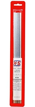 Picture of K&S 3403 K&S Precision Metals Round Aluminum Telescopic Tubing Assortment 3403 – 8 Tubes, 1/16" to 9/32" OD, 12" Length, 0.014" Wall - DIY Projects, Made in USA (EA)
