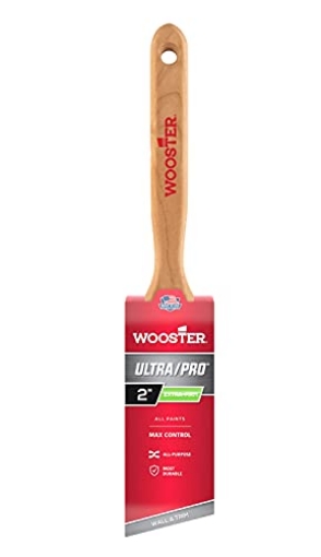 Picture of WOOSTER 4153-2 Wooster Brush 4153-2 Ultra/Pro Extra-Firm Lindbeck Angle Sash Paintbrush, 2-Inch, Black,Purple, No Color (EA)