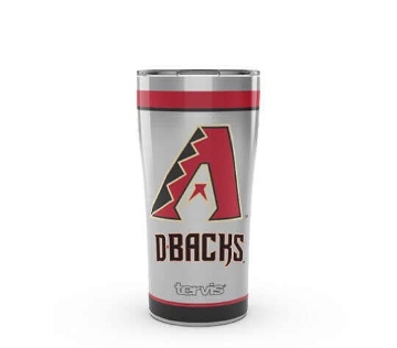 Picture of TERVIS TUMBLER COMPANY 1341585 Tervis MLB 20 oz. Arizona Diamondbacks Multicolored BPA Free Double Wall Tumbler - Case of: 1; (EA)