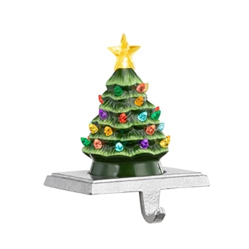 Picture of MR CHRISTMAS INC 11495AC Mr. Christmas Illuminated Green Tree Stocking Hanger (PK-6-EA)