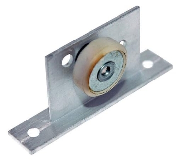 Picture of FOUR POINTS INC 301C Barton Kramer 1.5 in. H x 0.5 in. W Mill Silver Shower Door - Total Qty: 1; Each Pack Qty: 1 (EA)