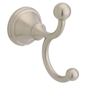 Picture of Delta Mustad 138037 DELTA 138037 Crestfield, Bath Hardware Accessory, Double Robe Hook, Satin Nickel (EA)