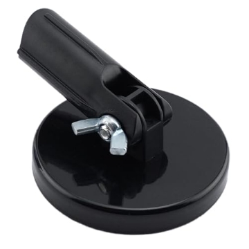 Picture of Magnet Source 07508 Magnetic Pick-Up Tool Attachment, 3.20" Diameter, 0.440" Thick Magnet Assembly with Acme-Threaded Attachment for Standard Broom Handle, 65 Pounds Pull, 1 Each (EA)