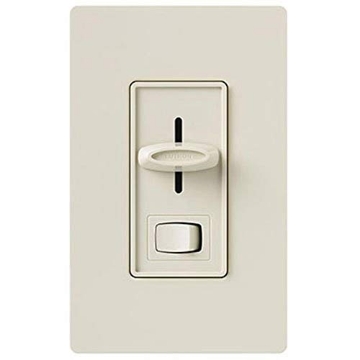 Picture of LUTRON ELECTRONICS CO SCL-153PH-LA Lutron Electronics INC SCL-153PH-LA Skyl SP/3WY Single Pole/3-way Dimmer, Pack of 1, Light Almond (EA)