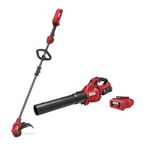 Picture of Skil CB1400C-11 SKIL Brushless 40V 14" String Trimmer and 460CFM Blower Combo Kit Including 2.0Ah Battery and 60W Charger-CB1400C-11 (EA)