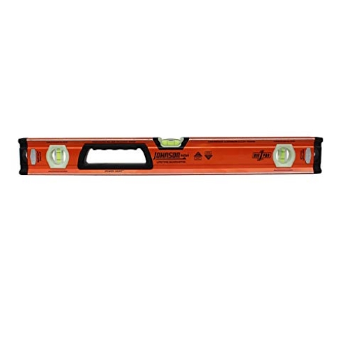 Picture of JOHNSON SC & SONS INC 9950-2400 Johnson Level 9950-2400 Magnetic Heavy Duty Aluminum Box Level, 24" (PK-2-EA)
