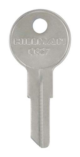 Picture of HILLMAN 84872 Hillman Automotive Key Blank Single Sided for Chicago (PK-10-EA)