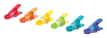Picture of BRUMIS IMPORTS INC AC18136 Assorted Color Magnetic Bag Clips - 6 per Pack & Pack of 12 (PK-12-EA)
