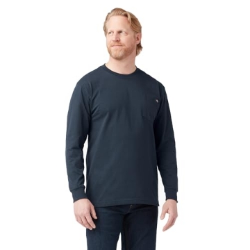 Picture of WILLIAM H. HARVEY COMPANY WL450DN2X Dickies Men's Long Sleeve Heavyweight Crew Neck, Dark Navy, XX-Large (EA)