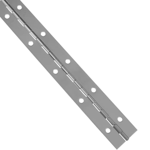 Picture of National/Spectrum Brands N266-932 National Hardware N266-932 V571 Continuous Hinge in Stainless Steel,1-1/2" x 12" (EA)