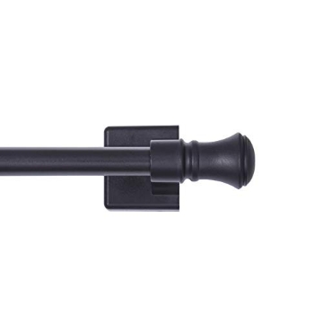 Picture of Kenney Manufacturing Company KN40361V1 Kenney Black Cameron Magnet Cafe Rod 16 in. L x 28 in. L (EA)