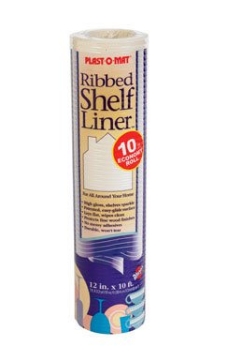 Picture of Warps SPM110-Q Warp's Plast-O-Mat 10 feet L x 12" W Bisque Non Adhesive Ribbed Shelf Liner (EA)