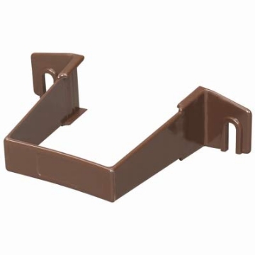 Picture of AMERIMAX T1534 Amerimax 3.3 in. H x 1 in. W x 4.3 in. L Brown Vinyl Downspout Bracket - Case of: 30;3030 (PK-30-EA)