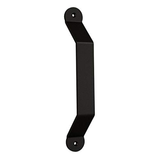 Picture of National/Spectrum Brands N700-108 National Hardware N700-108 Interior Sliding Barn Door Hardware Charleston Pull, 10 in, Matte Black (EA)
