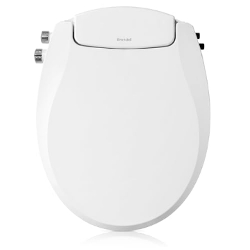 Picture of BRONDELL INC S102 Brondell Swash Bidet Toilet Seat, Non-Electric, Dual Temperature, Fits Round Toilets, White – Dual Nozzle System – with Easy Installation (EA)