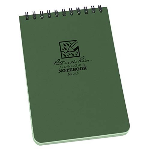 Picture of J L DARLING LLC 946 J.L. Darling Rite in The Rain 4 in. W x 6 in. L Wire-O All-Weather Notebook - Case of: 12;12 (PK-12-EA)
