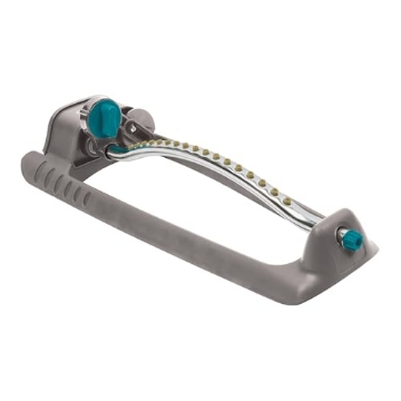 Picture of Gilmour 888303-1012 Gilmour Adjustable Rectangular Lawn Sprinkler, Water Sprinkler for Large Area Coverage, Hose Sprinkler for Lawn and Garden, Gray (EA)