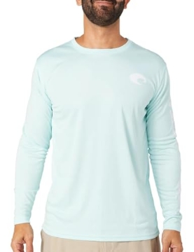 Picture of COSTA FQA400035-453L Costa Del Mar Men's Tech Performance Crewneck Long Sleeve Mint (EA)