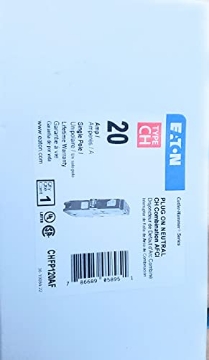 Picture of Eaton Brothers Corp. CHFP120AF Eaton CHFP120AF Type Ch 3/4" Combo Afci W/Flag, 1p 20a, (EA)