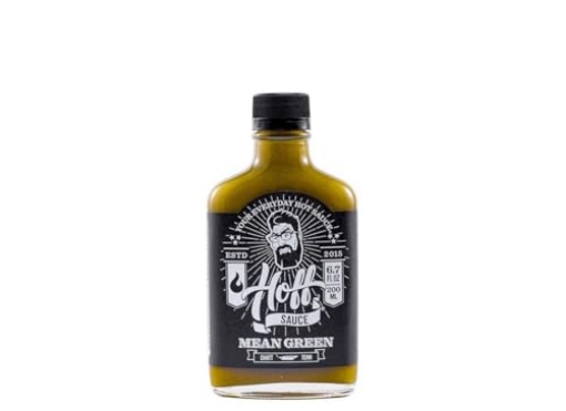 Picture of HOFF AND PEPPER CO LLC MEANGREEN001 Hoff & Pepper Mean Green Hot Sauce, 6.7 FZ (EA)