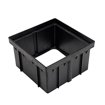 Picture of Nds 1216 NDS 1216 Catch Basin Riser for 12 Inch Square Catch Basin Drain and 12 Inch Low-Profile Adapter Drain, Black (EA)
