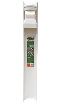 Picture of FROST CUTLERY CO GWS3W Frost King GWS3W Tilt and Drain Downspout Extender, 6 ft, White (EA)