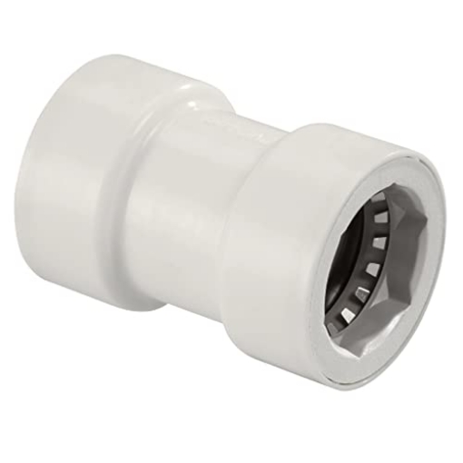 Picture of ORBIT IRRIGATION PRODUCTS INC 33776 Orbit 33776 Coupling PVC-Lock, 1/2", White (EA)