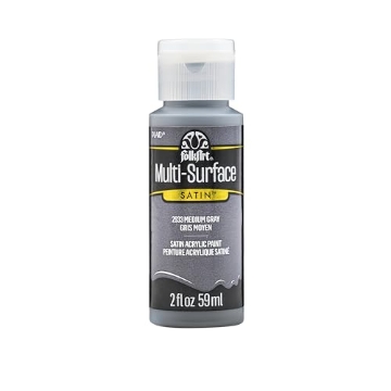 Picture of PLAID ENTERPRISES INC 2933 FolkArt 2933 Multi Surface Acrylic Steel Paint, Multicolor (PK-3-EA)