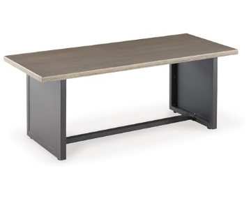 Picture of SIGNATURE DESIGN BY ASHLEY P160-703 Signature Design by Ashley Bree Zee Contemporary Aluminum Outdoor End Table, Light Brown & Gray (EA)